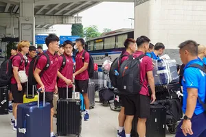 Đội tuyển U23 Việt Nam đến Jakarta vào trưa 14-7.