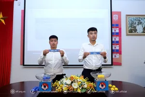 Buổi bốc thăm diễn ra vào sáng 16-7 với hình thức trực tuyến.