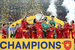 Đội tuyển U23 Việt Nam trong niềm vui vô địch U23 Đông Nam Á 2025.