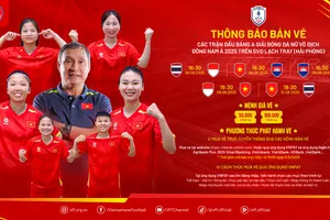 VFF mở thêm cổng bán vé trực tuyến giải bóng đá nữ Đông Nam Á 2025