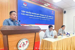 Ông Nguyễn Minh Ngọc phát biểu tại buổi khai mạc