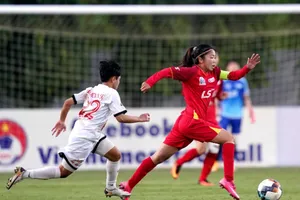 Huỳnh Như và CLB TPHCM I đến gần danh hiệu VĐQG lần thứ 14. Ảnh: VFF