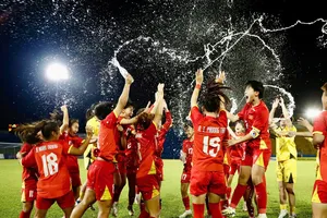 U17 nữ Việt Nam giành ngôi đầu bảng sau 2 trận thắng trước U17 Guam và U17 Hong Kong (TQ).