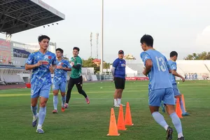 U22 Việt Nam đang gấp rút chuẩn bị trước khi lên đường sang Thái Lan.