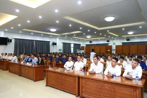 Lớp tập huấn diễn ra trong 5 ngày, từ 9 đến 14-12.