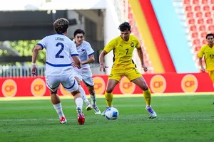 Haqimi Azim, tác giả bàn ấn định chiến thắng 2-1 cho Malaysia.