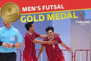 Indonesia giành HCV futsal nam sau chiến thắng 6-1 trước Thái Lan.