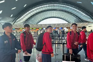 Các cầu thủ U23 Việt Nam rời Doha (Qatar) sau 1 tuần tập huấn.