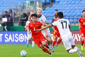 U23 Việt Nam đặt 1 chân vào vòng Tứ kết. 