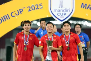 Thái Sơn và Văn Thuận sớm gia nhập CLB Ninh Bình trong kỳ chuyển nhượng giữa mùa bóng. Ảnh: FBNV