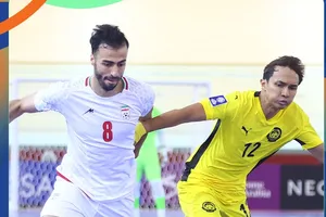 Iran quá mạnh so với các cầu thủ Malaysia. Ảnh: AFC