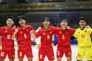 Đội tuyển futsal nữ Việt Nam sang Nhật Bản tập huấn trong những ngày Tết. Ảnh: VFF