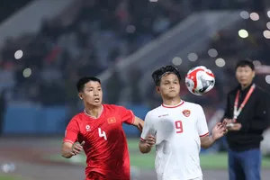 Chấn thương gối buộc Tiến Dũng phải nghỉ thi đấu khoảng 2 tháng để điều trị. Ảnh: ĐỨC CƯỜNG