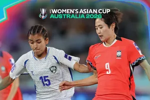 Hàn Quốc quá mạnh so với Uzbekistan. Ảnh: AFC