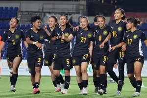 Đội tuyển nữ Malaysia. Ảnh: FAM