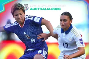 Philippines cất nhiều trụ cột trên ghế dự bị ở cuộc so tài với Nhật Bản. Ảnh: AFC