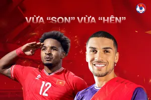 Hai chân sút nhập tịch của đội tuyển Việt Nam. 