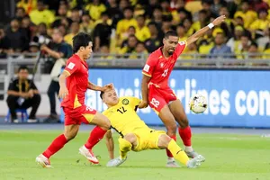 Đội tuyển Việt Nam đã sẵn sàng mục tiêu giành 3 điểm trước Malaysia vào ngày 31-3 tới đây. Ảnh: HỒ HẢI HOÀNG