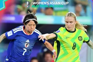 Đội tuyển nữ Nhật Bản thể hiện sức mạnh ở sân chơi châu Á 2026.