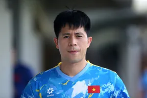 Hậu vệ nhiều kinh nghiệm Đình Trọng. Ảnh: S.N