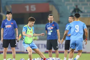 Hoàng Đức được xem là mắt xích quan trọng ở khu vực giữa sân của đội tuyển Việt Nam.