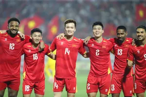 Hoàng Đức luôn là "át chủ bài" của HLV Kim Sang-sik ở hai trận vừa qua.