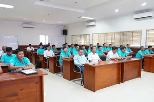 Tham dự khóa học có 24 học viên từ các CLB, trung tâm bóng đá, cơ sở đào tạo.