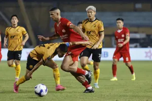 Thanh Hóa đã có trận đấu khá tốt trước Viettel và để thua bởi tình huống đá phạt 11m. Ảnh: MINH HOÀNG