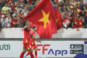 Đội tuyển Việt Nam khép lại vòng loại với thành tích 6 trận toàn thắng.