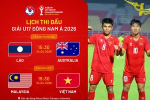 Lịch thi đấu chung kết U17 Đông Nam Á 2026