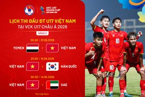 U17 Việt Nam thi đấu khung giờ như World Cup tại VCK U17 châu Á 2026