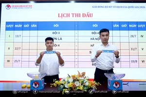 Lễ bốc thăm diễn ra vào sáng 28-4. Ảnh: ĐOÀN NHẬT