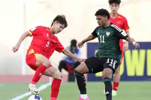 U17 Việt Nam sẽ gặp lại U17 UAE ở vòng loại bảng C. Ảnh: VFF