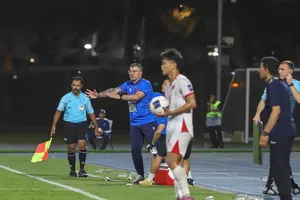 U17 Việt Nam đã có trận thắng đầu tiên ở VCK U17 châu Á sau 10 năm. Ảnh: ĐOÀN NHẬT