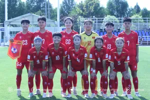 U17 nữ Việt Nam hướng đến mục tiêu tranh vé đi dự VCK U17 nữ World Cup 2026. Ảnh: ĐOÀN NHẬT