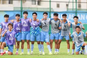 U17 Việt Nam sẵn sàng gặp U17 Hàn Quốc với tinh thần cao nhất. Ảnh: ĐOÀN NHẬT