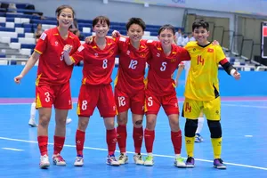 Đội tuyển futsal nữ Việt Nam tiếp tục áp sát top 10 trên BXH FIFA. Ảnh: VFF