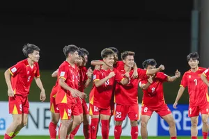 Đội tuyển U17 Việt Nam xuất sắc giành quyền tham dự VCK U17 World Cup 2026. Ảnh: ĐOÀN NHẬT