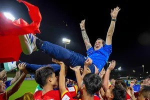 Thầy trò HLV Roland tiếp bước U17, đội tuyển nữ, đội tuyển futsal tham dự đấu trường World Cup. ĐOÀN NHẬT