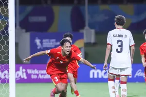 U17 Việt Nam ngược dòng đầy cảm xúc trước U17 UAE. Ảnh: VFF
