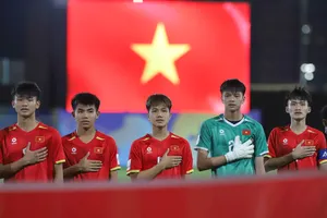 U17 Việt Nam là đại diện duy nhất của khu vực Đông Nam Á tham dự VCK U17 World Cup 2026. Ảnh: MINH ĐỖ