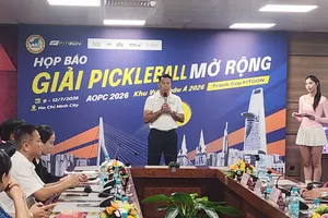 Tổng tiền thưởng của giải trên 55.000 USD cùng sự tham dự của nhiều VĐV chất lượng, giải đang được kỳ vọng là sự kiện lớn của làng Pickleball Việt Nam.
