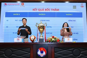 U21 TPHCM cùng bảng với PVF, Hà Nội và An Giang.