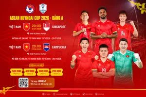 Vé xem đội tuyển Việt Nam thi đấu ASEAN Cup 2026 giá bao nhiêu, mua ở đâu?