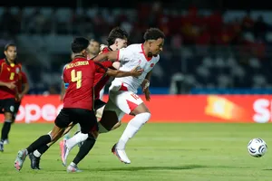 Nguyễn Xuân Son thể hiện sự càn lướt trước Timor Leste. ẢNH: ANH KHOA 