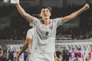 Mitchell Baker tỏa sáng khi ghi 3 bàn thắng cho Indonesia. Ảnh: TIMAS INDONESIA 