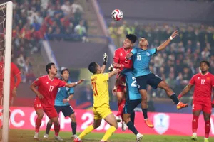 Đội tuyển Việt Nam đã vượt qua Singapore ở bán kết ASEAN Cup 2024 khi thắng cả hai trận với tỷ số 3-1 và 2-0. Ảnh: VFF