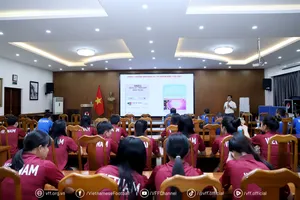 Toàn cảnh lớp tập huấn.