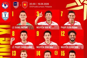 Bán kết ASEAN Cup 2026, Malaysia - Việt Nam: Quang Hải ngồi dự bị, Xuân Son và Tài Lộc xuất trận