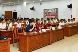Hơn 100 giám sát trọng tài, trọng tài, trợ lý trọng tài tham gia điều hành mùa bóng chuyên nghiệp 2026-2027. Ảnh: ĐOÀN NHẬT